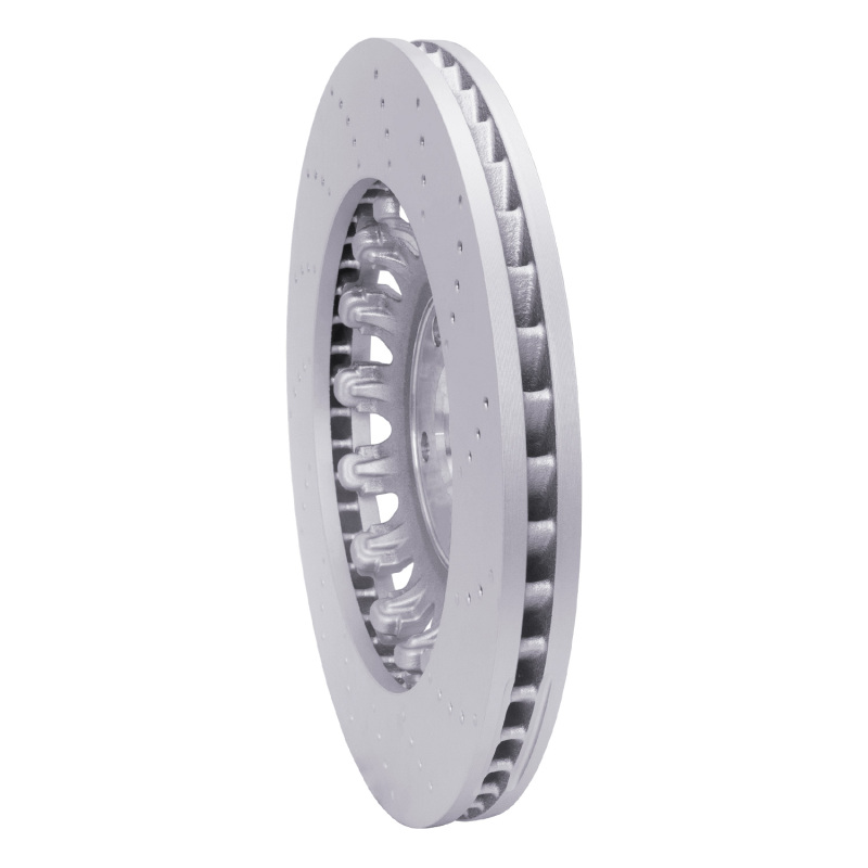 Audi TT Quattro RS Brake Rotor (1) - Front - R1 Concepts - Hi-Carbon Alloy GEOMET Coated - `12-`13